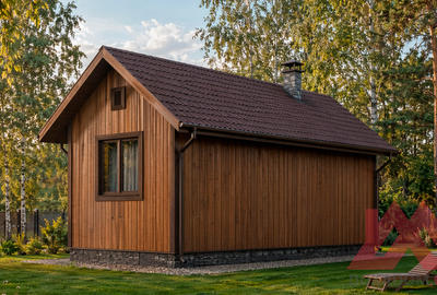 Проект каркасного дома "Вэлком", 3*9 м, 26 м.кв.