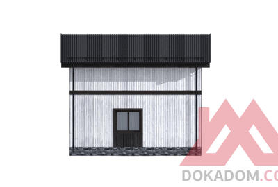 Проект каркасного дома "Апри" 6*7, 65 м.кв.
